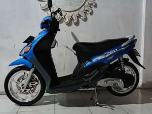 Jual bekas Mio sporty 5tl biru tahun 2006,lokasi di Bandung Kab.