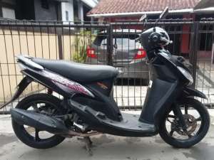 Jual bekas Mio Tahun 2012 hitam Carburetor,lokasi di Bandung Kota