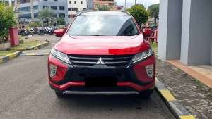 Jual bekas Mitsubishi Eclipse Cross Ultimate 1.5 Turbo AT Merah 2020 Low Km,lokasi di Jakarta Timur