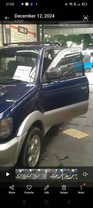 Jual bekas Mitsubishi Kuda Super Exceed 1.6 bensin MT Biru Silver,lokasi di Jakarta Pusat