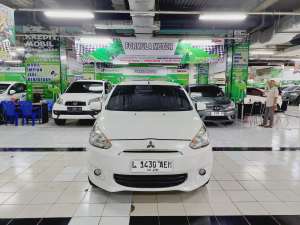 Jual bekas Mitsubishi Mirage 1.2 Exceed matic 2014 Bensin,lokasi di Surabaya Kota