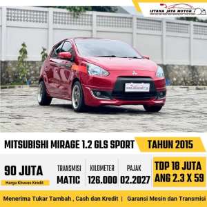 Jual bekas Mitsubishi Mirage GLS Sport at 2015,lokasi di  ,Jakarta Barat