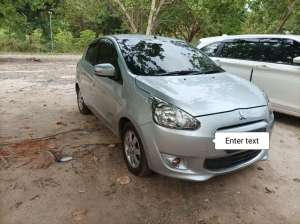 Jual bekas Mitsubishi Mirage GLX th 2014,lokasi di Bandar Lampung Kota