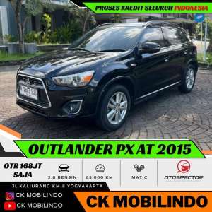 Jual bekas Mitsubishi Outlander PX Matic 2015 PANORAMIC Dp Minim Crv,lokasi di Sleman Kab.