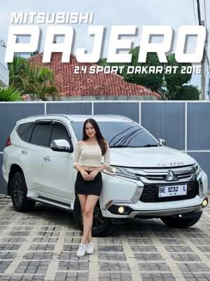 Jual bekas Mitsubishi pajero 2016 dakar 4x2 metik diesel jual cepat aja yuk,lokasi di Bandar Lampung Kota