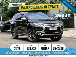 Jual bekas Mitsubishi Pajero dakar ultimate 2019 hitam 2020 fortuner,lokasi di Tangerang Kota