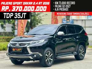 Jual bekas Mitsubishi Pajero Sport Dakar 2.4 Automatic Tahun 2018,lokasi di  ,Jakarta Selatan
