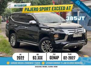 Jual bekas Mitsubishi Pajero Sport Exceed 2022,lokasi di Jakarta Utara