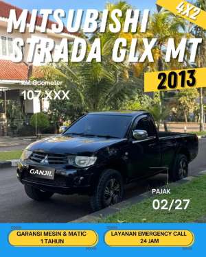 Jual bekas MITSUBISHI STRADA TRITON GLX 4.2 2013 MT MANUALGANJIL,lokasi di Jakarta Utara