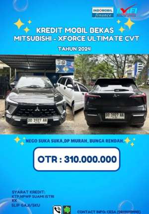 Jual bekas MITSUBISHI XFORCE ULTIMATE CVT,lokasi di Makassar Kota