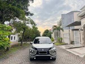 Jual bekas Mitsubishi Xpander 1.5 Exceed Matic 2018 Silver Plat B,lokasi di Surabaya Kota