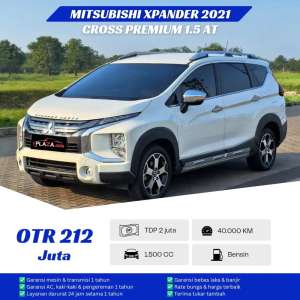 Jual bekas Mitsubishi Xpander 2021Cross Premium 1.5 Automatic TDP 2 juta,lokasi di Jakarta Barat
