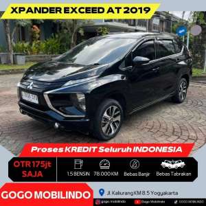 Jual bekas Mitsubishi Xpander Exceed Matic 2019 DP Minim Kredit Murah Livina,lokasi di Semarang Kota