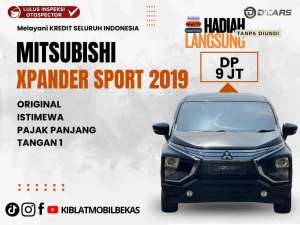 Jual bekas MITSUBISHI XPANDER SPORT 1.5 AUTOMATIC 2019 DP MINIM,lokasi di  ,Semarang Kota