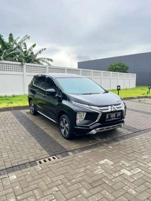 Jual bekas Mitsubishi Xpander Sport Matic AT 2021 Hitam Mulus Bagus LikeNew Murah,lokasi di Jakarta Barat