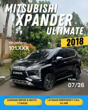 Jual bekas MITSUBISHI XPANDER ULTIMATE 2018 AT MATICGANJIL,lokasi di  
