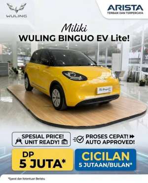 Jual bekas Mobil Baru DP 5JT Miliki Wuling Binguo Ev 2025,lokasi di  