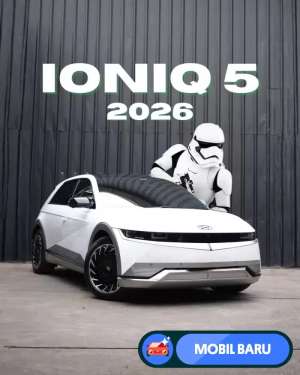 Jual bekas Mobil Baru HYUNDAI IONIQ 5 SLR - DULU MILIARAN, SEKARANG 600 JUTAAN,lokasi di Jakarta Selatan