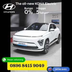 Jual bekas Mobil Baru kona ev style prime reguler signature kredit cash,lokasi di  ,Bogor Kab.