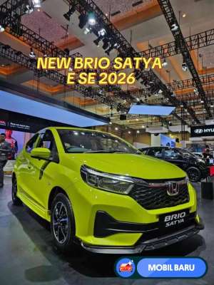 Jual bekas Mobil Baru PROMO MUDIK LEBARAN Cash Back Suka2 Honda Brio Tdp 15 jt,lokasi di Jakarta Timur