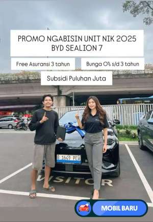 Jual bekas Mobil Baru Promo Sealion 7 Ngabisin Unit Nik 2025 Free Asuransi 3Thn,lokasi di Jakarta Selatan