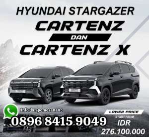 Jual bekas Mobil Baru stargazer cartenz x tren style prime kredit cash matic,lokasi di  ,Bogor Kab.