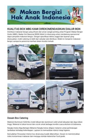 Jual bekas Mobil Box MBG Foodtray,lokasi di Gorontalo Kab.