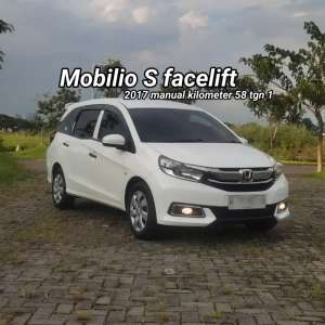 Jual bekas Mobilio S km58 AC double 2017,lokasi di Surabaya Kota