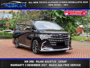 Jual bekas MODELISTA KM 2RB GANJIL Toyota All New Alphard Hybrid MODELISTA 2024,lokasi di Tangerang Kota