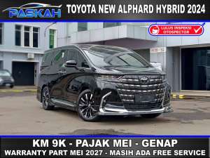 Jual bekas MODELISTA KM 9RB GENAP Toyota All New Alphard Hybrid MODELISTA 2024,lokasi di Jakarta Barat