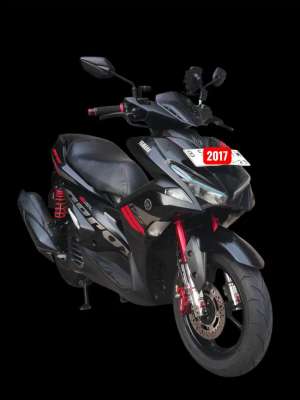 Jual bekas Modif cakep Yamaha Aerox 155 2017 km low cash kredit KTP daerah bs,lokasi di  ,Jakarta Utara