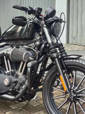 Jual bekas Moge Harley Davidson Sportster Iron 883 th 2013 Modif Siap Gas Mabua,lokasi di Tangerang Kota
