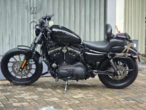 Jual bekas Moge Harley Davidson Sportster Iron 883 th 2013Mabua Modif Siap Gas,lokasi di Cilegon Kota