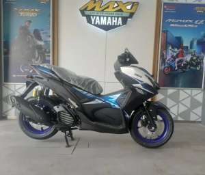 Jual bekas Motor Baruaerox alfha abs cybercity keyles conected biru,lokasi di Sleman Kab.