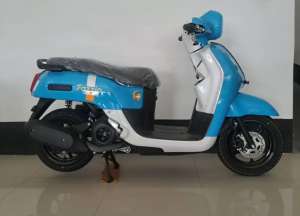 Jual bekas Motor BaruFazzio hybrid kunci biasa biru,lokasi di Yogyakarta Kota