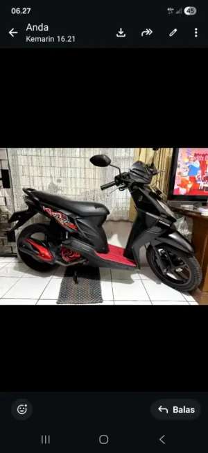Jual bekas Motor Beat karbu,lokasi di Bandung Kota