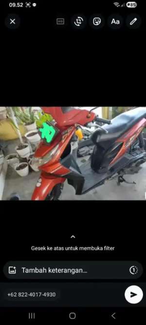 Jual bekas Motor honda beat karbu 2012,lokasi di Sukabumi Kab.