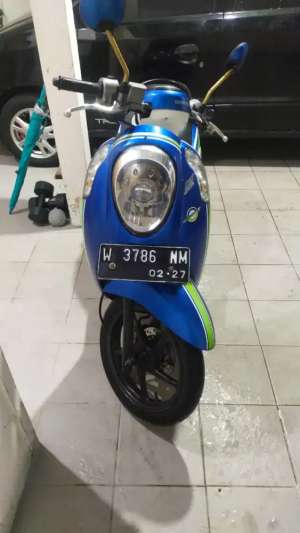 Jual bekas Motor Scoopy tahun 2017,lokasi di  