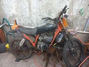 Jual bekas Motor Trail two-stroke engine,lokasi di Bandung Barat Kab.