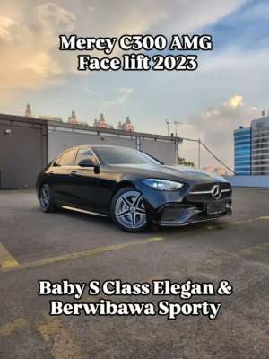 Jual bekas Muraahhh Mercedes Benz C300 AMG 2023,lokasi di Jakarta Pusat