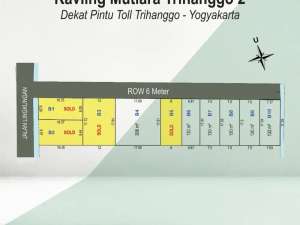 Murah dekat exit toll Trihanggo Jogja dalam Cluster one gate lokasi di Yogyakarta Kota, tersedia melalui melalui situs Olx