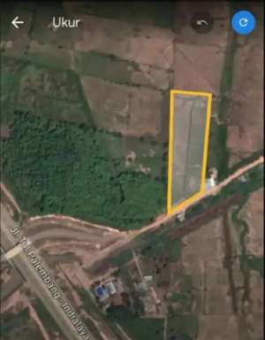 Murah Dijual Tanah TT Mobil Dkt Pintu Tol Palindra di Jakabaring lokasi di Palembang Kota, tersedia melalui melalui situs Olx