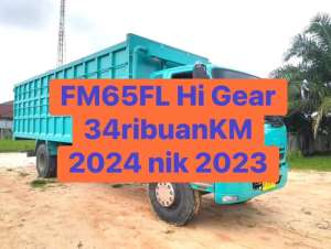 Jual bekas MURAHbanBARU Mitsubishi Fuso engkel 4x2 Hi Gear bak besi sentral 2023,lokasi di Jakarta DKI