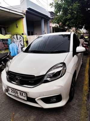 Jual bekas Murraaah Honda Brio Rs matic 2018 cakep,lokasi di Bekasi Kab.