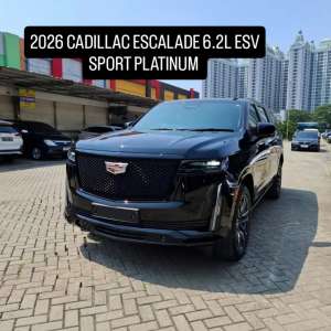 Jual bekas New Cadillac Escalade ESV Sport Platinum2026,lokasi di Bandung Kota