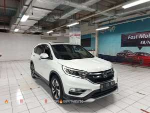 Jual bekas NEW CRV PRESTIGE 2.4 MATIC 2016KM 46 RBU, AUDIO FENDERSUNROOF,lokasi di Surabaya Kota