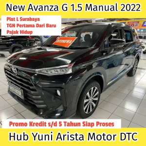 Jual bekas New Grand Avanza G 1.5 Manual 2022 PlatSBY TGNPertama Terawat IRITBBM,lokasi di Surabaya Kota