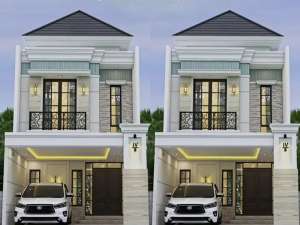 New House American Style Mewah Babatan Pantai lokasi di Surabaya Kota, tersedia melalui melalui situs Olx
