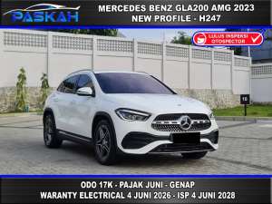 Jual bekas New Profile Bunga4 TAX-JUNi Genap Odo17k MERCEDES GLA200 AMG 2023,lokasi di Jakarta Utara