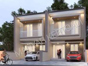 NEW PROJECT Manyar Kertoadi, Surabaya Timur Tengah Kota Dekat MERR 2 Lantai Minimalis Modern lokasi di Surabaya Kota, tersedia melalui melalui situs Olx